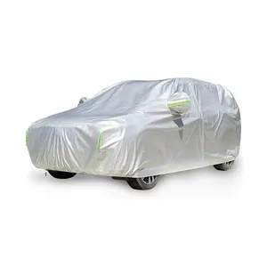 Best price outdoor waterproof cover rainproof snowproof solid durable suv car cover, oxford cloth made, printed logo provided