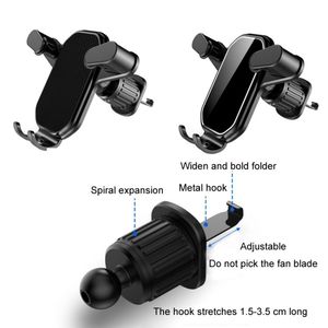 Supporto Universale per <span class=keywords><strong>Telefono</strong></span> da <span class=keywords><strong>Auto</strong></span> con Superficie a Specchio, per Bocchette dell'Aria e Cruscotto, Supporto per Navigazione Mobile - Product Image 3