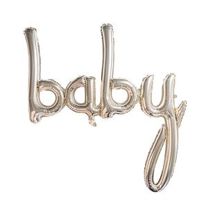 Fête d'<span class=keywords><strong>anniversaire</strong></span> <span class=keywords><strong>gonflable</strong></span> Décoration de Noël Lettres jointes Colorées UN Script Ballons en aluminium 16 pouces Garçon ou Fille Bébé - Product Image 4