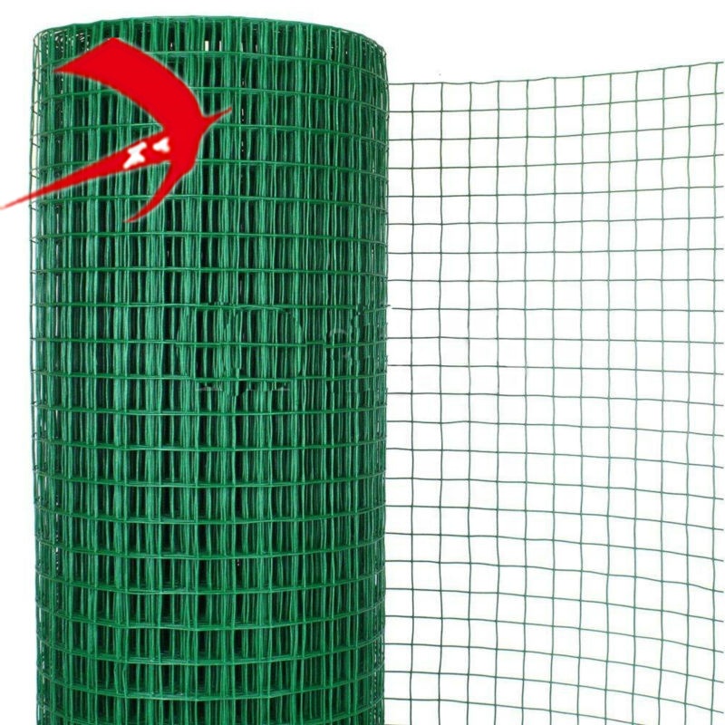 Hot Sale1 "X 2" Pvc Dilapisi Galvanis Panas Welded Wire Mesh untuk Pagar/Dilas Mesh Harga IOS Pabrik