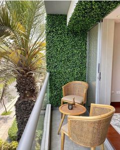 عشب صناعي مقاوم للأشعة فوق البنفسجية لتزيين الجدران الخارجية والمناظر الطبيعية العمودية للمطاعم والشرفات، مصنوع من البلاستيك لديكور عيد الفصح - Product Image 3