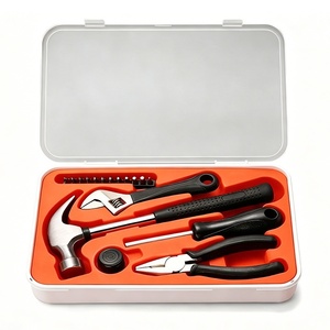 Ensemble multifonctionnel de 17 pièces pour l'entretien domestique, boîte à outils, matériel de maintenance manuelle, cadeaux immobiliers, vente en gros - Product Image 3