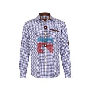 เสื้อเชิ้ตผู้ชายผ้าฝ้ายบรอดคลอธบางเบา 100% แขนยาว ทรงปกติ เป็นมิตรกับสิ่งแวดล้อม ระบายอากาศได้ดี กันยับ สีฟ้า สำหรับฤดูร้อน - Product Image 1