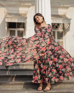 Trajes Modernos de 3 Piezas de Algodón, Lino y Georgette de Diseño Indio-Pakistaní Disponibles a Precio de Mayoreo. - Product Image 2