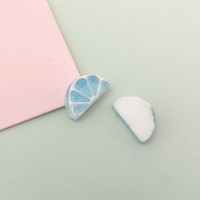 Fruit Oranje Plak Hars Bedels Miniatuur Mandarijn 15Mm Voor Nagel Bedels, Slijm Benodigdheden, Sieraden Maken Diy Accessoires