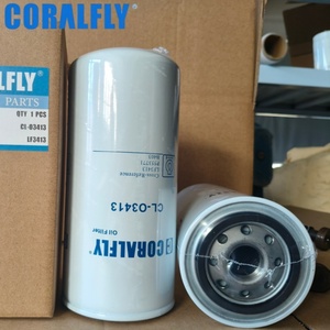 Filtro de Aceite de Repuesto para Camión, Suministro de Fábrica OEM, Filtro de Lubricante para Motor Diésel LF3413 P553771 B403 W962/47 - Product Image 1