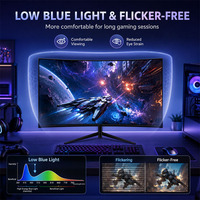Moniteur incurvé 32 pouces, résolution 1080p, 240 Hz, HDR, haute précision des couleurs, écran IPS, pour photographie, montage vidéo, ordinateur de bureau