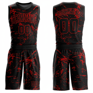 Nouveau design, prix de gros, uniforme de basket-ball pour hommes 100% polyester, uniforme de basket-ball unisexe avec logo personnalisé - Product Image 1