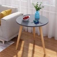 Mini table basse en bois de style nordique moderne pour canapé de salon chambre à coucher-meubles en bois à panneaux pour la maison