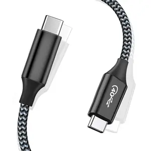 OEM ODM Thunderbolt 4 Kabel Supports 8K Display 40Gbps Data Transfer 100W Charging Thunderbolt 4 Cable