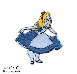 Kalpler kraliçesi karikatür karakter şekil işlemeli demir yama üzerinde - Product Image 2