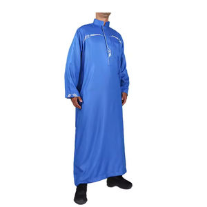 CCY <span class=keywords><strong>Vente</strong></span> <span class=keywords><strong>en</strong></span> <span class=keywords><strong>gros</strong></span> <span class=keywords><strong>Tissu</strong></span> brillant style marocain personnalisé Thobe islamique qatari Articles Jubba à manches longues <span class=keywords><strong>en</strong></span> <span class=keywords><strong>vente</strong></span> <span class=keywords><strong>en</strong></span> vrac Vêtements africains - Product Image 4