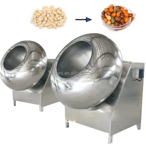 Food Nuts Chocolate Sugar Candy Coating Machine Chocolate Coating Machine