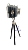 Caméra nautique projecteur Studio LED Spot lampadaire noir trépied support bambou plafond décoratif sol lampes sur pied