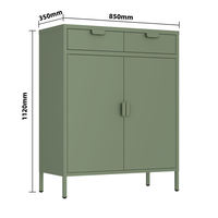 Commode classique de style français en métal, meuble de rangement pour salon, hauteur réglable, moderne, écologique, avec unité de rangement intégrée