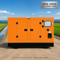 Genset Diesel ATS 3 Fasa Silent 25kVA 37.5kVA 50kVA 62.5kVA 75kVA 125kVA 150kVA 250kVA Pembangkit Listrik