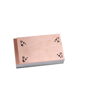 12V DC RGB LED người hâm mộ tùy chỉnh nhôm 3W <span class=keywords><strong>CPU</strong></span> làm mát mát đồng nhiệt ống PC LGA 775 máy tính Màu Đỏ trường hợp RoHS nhà máy tùy chỉnh - Product Image 4