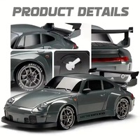 Populaire Voiture Télécommandée de Drift 4x4 Échelle 1:24 Modèle 911 2.4GHz Course Super Sports avec Gyroscope et Lumières LED