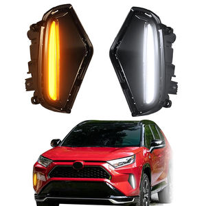 Feux de jour LED antibrouillard avec clignotant DRL pour toyota <span class=keywords><strong>rav4</strong></span> 2019 2020 2021 <span class=keywords><strong>2022</strong></span> DRL lumière du jour <span class=keywords><strong>accessoires</strong></span> de voiture - Product Image 1