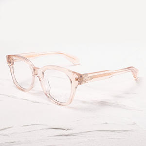 Nuevas Gafas <span class=keywords><strong>JMM</strong></span> 301LX Hechas a Mano con Armazón de Acetato para Hombre y Mujer, Lentes para Miopía, Armazón de Material Grueso con Poste de Titanio Puro BR- - Product Image 2