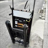 Monte-escalier électrique pliable avec arrêt d'urgence et protection contre les surcharges, certifié CE, OEM Cargo Climber