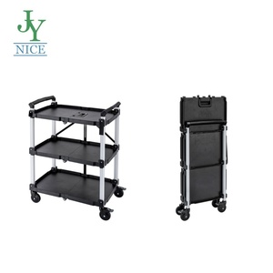 Troli 3 lapis kereta detail layanan utilitas portabel dengan roda yang dapat dikunci - Product Image 3