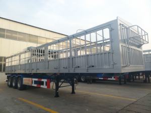 Semirremolque de 40-50T con Barandas para Transporte de Ganado, Vegetales y Frutas a Granel - Product Image 5