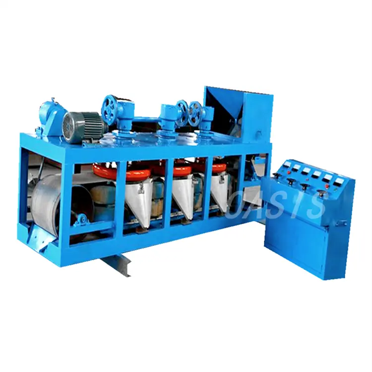 Three Disc Magnetic Separator Tin Ore Magnetic Separator for Sale