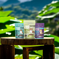 Sachets Doypack Personnalisés pour Aliments et Friandises pour Chiens avec Impression Numérique – Série de Designs pour Emballage Alimentaire