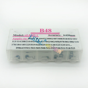 ERIKC B48 – Kit <span class=keywords><strong>de</strong></span> rondelles <span class=keywords><strong>de</strong></span> base d'injecteur, cales <span class=keywords><strong>de</strong></span> réglage d'huile et cales <span class=keywords><strong>de</strong></span> réglage <span class=keywords><strong>de</strong></span> levée d'armature – Taille : 1,38 mm-1,56 mm - Product Image 2