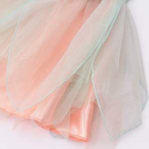 हरी परी राजकुमारी पोशाक पहने बच्चों के लिए बहु-स्तरीय शिफॉन ट्यूटू हेडबैंड पंख बच्चों के लिए लड़कियों के एनीमे पोशाक (पॉलिएस्टर) - Product Image 5