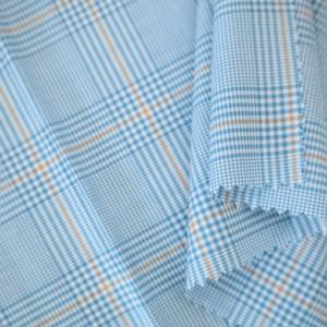 Hoge Kwaliteit 60S Lyocell Katoen Tartan Ruit Geruit Stof 100gsm Vloeibare Ammoniak Enkelzijdig Geborsteld Voor Heren Shirts Jurk - Product Image 4