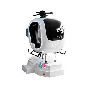 Sân chơi trong nhà 3D <span class=keywords><strong>VR</strong></span> Trò chơi giao diện điều khiển 360 quay Máy bay trực thăng & máy bay nhỏ <span class=keywords><strong>VR</strong></span> chuyến bay giả lập cho trẻ em - Product Image 3