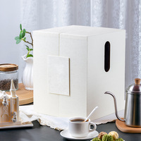 Boîte à gâteau de mariage personnalisée haut de gamme en carton gris à double porte, style français créatif, avec logo