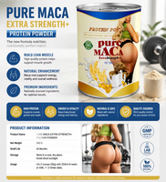 Poudre de racine de Maca naturelle pour l'amélioration ultime du volume des fesses et des hanches, complément alimentaire pour femmes, suppléments à base de plantes pour des fesses plus volumineuses, 300g