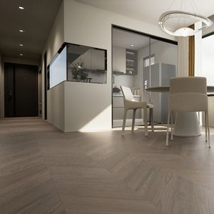 Luxus Modern Design Engineered Holzböden Eiche Fischgräten muster Chevron Styles für Innendekoration Engineered Floor ing - Product Image 6
