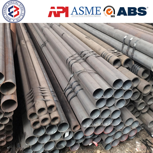 أنبوب أنبوب غير ملحوم CS ASTM A36 A106 B A53 B API 5L B S235JR S275JR S355JR SMLS نهاية سادة عارية مشطوفة سوداء - Product Image 2