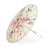 Parapluies en papier artisanal en gros, parapluies chinois en papier huilé de bambou pour mariage, photographie et danse