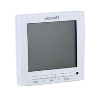 Termostato Digital Inteligente Programable Semanalmente para Calefacción por Suelo Radiante S603PW Okonoff, 220V, Control Flexible, Fácil Instalación