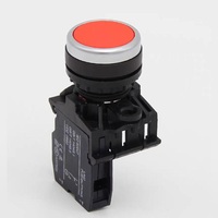 Interrupteur à bouton-poussoir industriel LED Gemstar 22 mm, homologué 10 A à 24 V CC