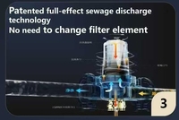 Système de filtration de sédiments pour eau de puits Jubei 2026 100 microns, préfiltre industriel à lavage automatique