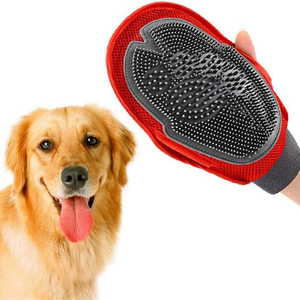 Gants de brossage portables en silicone pour chats, brosses de bain pour animaux de compagnie, gants de toilette pour chats, gants pour le nettoyage des animaux à la main - Product Image 1