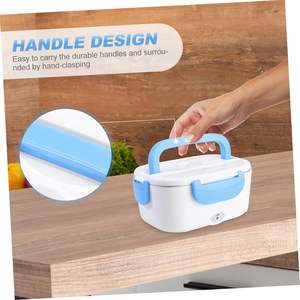 Lonchera Portátil al por Mayor de 110V/12V con Contenedor de Plástico Extraíble para Calentar Alimentos en Casa, Auto u Oficina - Product Image 2