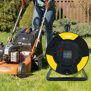 Enrouleur de câble électrique prises US EU 20M 25M 40M 50M Câble rétractable IP44 pour usage domestique et extérieur - Product Image 4