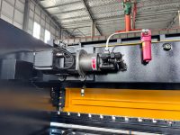 Presse plieuse hydraulique CNC 70T 3200mm 6+1 axes automatique pour pliage d'aluminium, commande DELEM DA-66S AC, boîtier en acier, Schneider