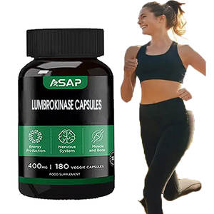 Cápsulas de soporte del sistema Lumbrokinase Cápsulas de lumbrokinase de alta calidad Cápsulas de lumbrokinase de bajo precio - Product Image 1