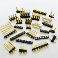Honsan HS-56 Sonde à ressort personnalisée, broche Pogo miniature or/noir, broche de contact de charge pour PCB