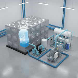 Sistema de Hielo Líquido de Alta Fiabilidad, Construcción en Acero Inoxidable, 10 Años de Vida Útil para Uso Industrial - Product Image 1