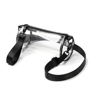 Women's Stadium Approved PVC <strong>Clear</strong> Crossbody Messenger <strong>Bag</strong> Sports <strong>Clear</strong> Tote Storage Pouch for Concerts - Product Image 1