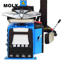 Machine à changer les pneus entièrement automatique MOLY 12"-24" avec bras inclinable pneumatique à verrouillage par poussée-tirage, moteur 0,75/1,1 kW, MLY-T609, 8-10 bars